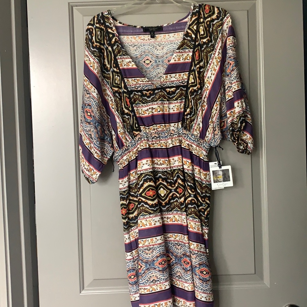 Printed Jessica Simpson dress